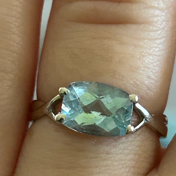 Beautiful aqua ring. - Picture 4 of 5